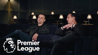 Dimitar Berbatov Gary Nevilles Soccerbox  Premier League  NBC Sports [upl. by Burnight]