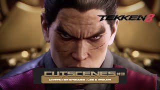 Cutscenes 3  Character Episodes  Lee Chaolan amp Kazuya Mishima  Tekken 8 [upl. by Chaves]