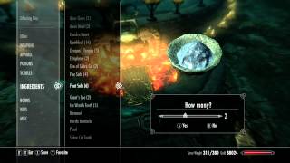 Skyrim  Atronach Forge Tutorials  Spell Tome Conjure Frost Atronach [upl. by Ahsiyn]