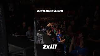 Max Holloway Knocked Out Jose Aldo 2 TIMES [upl. by Treat]