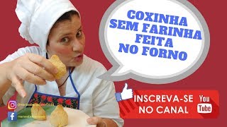 COXINHA DE FORNO  RECEITA SIMPLES E FÁCIL  SEM FARINHA DE TRIGO [upl. by Lansing]