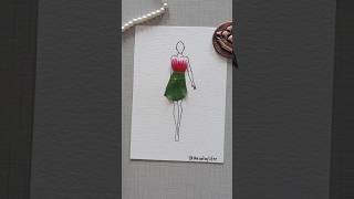 Exciting Fashion Illustration with Flower Petals fashion shorts [upl. by Heman]