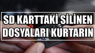 Sd Karttaki Silinen Dosya Ve Fotoğraflar Nasıl Kurtarılır  Elektro Türk [upl. by Enirrok60]