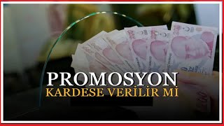 Promosyon Parası Kardeşe Verilir Mi – Helal mi Haram mı promosyon helalmi [upl. by Llert]