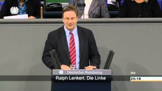 Ralph Lenkert DIE LINKE Schwarze Nullnummer beim Umweltschutz [upl. by Marion]