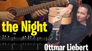 Ottmar Liebert The Night  guitar tutorial [upl. by Genovera]