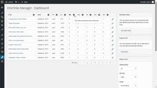 Interlinks Manager  Generate data about the internal links [upl. by Haberman]