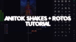 ANITOK SHAKES  ROTOS TUTORIAL  ALIGHT MOTION [upl. by Nedgo]