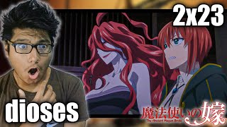 CHISE Y LOS DIOSES 😮  Mahoutsukai No Yome T2 Cap 23 REACCIÓN [upl. by Irem453]