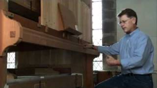 How the bellows work on Cornell Us new baroque organ [upl. by Norvol47]