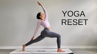 Full Body Yoga Flow  RESET  25 Min Feel Good Practice [upl. by Tirrej971]