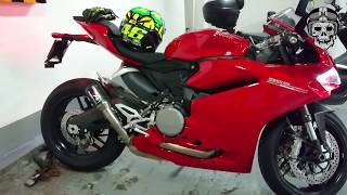 Ducati 959 Panigale Exhaust Compilation Termignoni Akrapovic Zard SC Project Austin Racing [upl. by Naltiac]