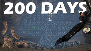 200 Days On Ark Fibercraft  Ark PvP [upl. by Anilak]