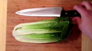 How to prep romaine lettuce for salads [upl. by Gene197]