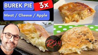 Wow…It’s Better Than I Expected  Meat Burek  Cheese Burek  Apple Burek [upl. by Tteirrah]