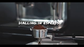 Dialling In Espresso with Rave Coffee [upl. by Nawek206]