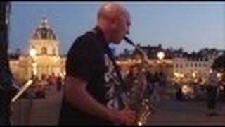 La nuit des étoiles Youve Changed Julien saxo alto Pont des Arts [upl. by Nassir]