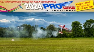 ProWing International Modellflugmesse 2024 auf dem Flugplatz SoestBad Sassendorf [upl. by Spanos]