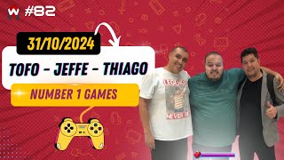 WorldCast  TofoJeffeThiago  Loja Number1Games  82  podcast gaming nostalgia [upl. by Maleen]