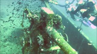 ดำน้ำ เรือหลวงปราบ ชุมพร HTMS Prab Wreck Dive [upl. by Ginsberg]