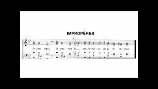 Impropères de Vendredi Saint [upl. by Carmelina]