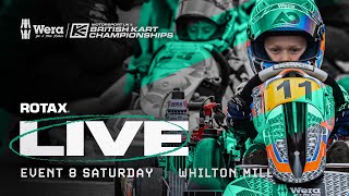 2024 Wera Tools British Kart Championships LIVE  Whilton Mill Event 8  Saturday [upl. by Petta907]