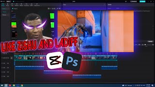 Tutorial How To Make Valorant Montage quotCLEANquot Like Zishu Ladiff With Capcut And Photoshop Only🔥🔥🔥 [upl. by Anuat]