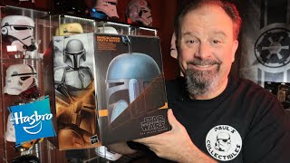 Star Wars Black Series Death Watch Mandalorian Helmet Review [upl. by Daiz]