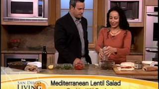 Mediterranean Lentil Salad recipe using Trader Joes [upl. by Ralph200]