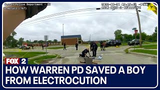 quotHes still breathingquot How Warren PD saved a boy from electrocution [upl. by Caprice]