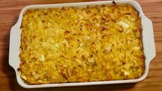 recette de la fourma ou gratin de pâte au poulet par Mémé Hélène [upl. by Assir]