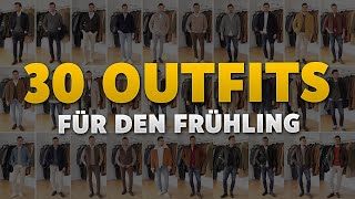 30 Outfits für den Frühling  Stylingtipps für Männer [upl. by Gnap]