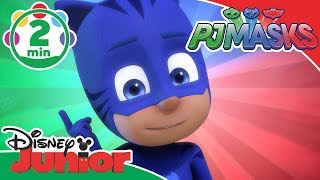 PJ Masks  Super Moves Dance Party Music Video  Disney Junior UK [upl. by Bedelia]