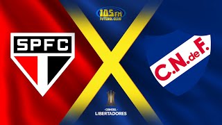 SÃO PAULO x NACIONAL  AO VIVO COM IMAGENS  LIBERTADORES  22082024 [upl. by Nymsaj591]