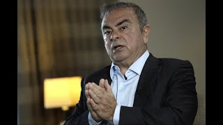 The AP Interview Carlos Ghosn on legal case Lebanon life and Japan escape [upl. by Babara]