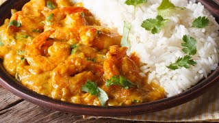 Recette  Scampis au curry [upl. by Einohtna]