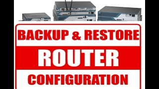 How to Backup and Restore Cisco Router configuration File to TFTP Server CCNA Lesstion 3 [upl. by Innek]