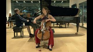 Sarasate Zigeunerweisen arr for cello and piano  Oliwia Meiser and Yunus Tuncali [upl. by Horten]