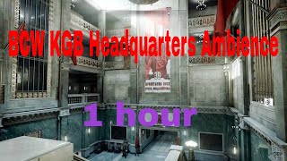 Relaxing Black Ops Cold War KGB Headquarters for Studying and Relaxing [upl. by Zinah513]