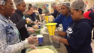 Go behind the scenes at O’Fallon High School for the making of 11000 meals [upl. by Elletnwahs]