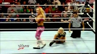 Natalya Vs Maryse RAW 17012011 [upl. by Orferd]