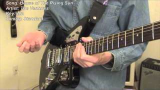 House of The Rising Sun  guitar lesson [upl. by Alur]