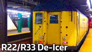 ⁴ᴷ R22 and R33 DeIcer Transfer Train Action [upl. by Einwahs]