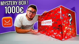 JAI REÇU UN COLIS MYSTERY BOX ALIEXPRESS A 1000€  Unboxing [upl. by Alamat533]