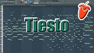 Best Melodies of Tiësto  FL Studio  FLP [upl. by Bergh836]