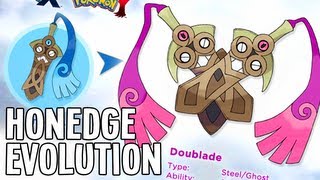 Pokémon X amp Pokémon Y HONEDGE EVOLUTION quotDoubladequot Thoughts amp Ideas [upl. by Lavinie]