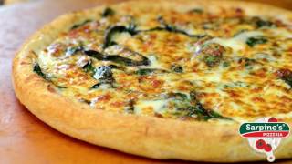 Alfredo Spinach Pizza  Sarpinos Pizzeria Video [upl. by Profant16]