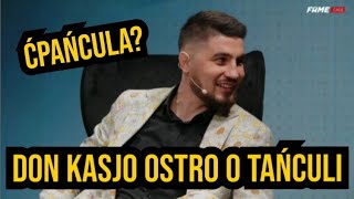 DON KASJO VS TAŃCULA OSTRA WYMIANA ZDAŃ FAME 20 CAGE [upl. by Ennahs]