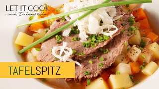 Gekochter Tafelspitz mit Bouillon Kartoffeln [upl. by Noirod]