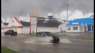 flash flooding in Oromocto [upl. by Abibah]